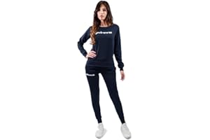 GIVOVA TUTA DONNA 104 G/COLLO CON PAILLETTES IN FELPA