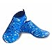 Produktbild Lamdoo Unisex Tauchen Schnorcheln Socken Camouflage Schwimmen Strand Wasser Barfuß Schuhe, Blau, 40-41