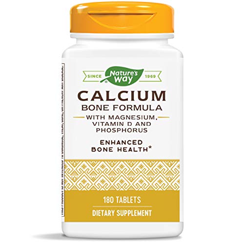 Calcio, magnesio, fósforo y vitamina D, 180 tabletas - terapia