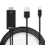 SOPORTE HD 1080P: Compatible con phone a HDMI admite llamadas de video de FaceTime, Skype, WhatsApp; y admite la transmisión de videos, imágenes, juegos, presentaciones de diapositivas en Facebook, YouTube, Twitter, Instagram, Reddit, Pinterest, Snapchat, IDMB, Microsoft Office, etc. Pantallas más grandes y claras en una resolución de hasta 1080p HD. Tenga en cuenta que no es compatible con Netflix, Amazon Prime, Hulu, Comcast tv, HBO go, Honda motor, Xfinity, Vudu, DIRECTV, etc.
