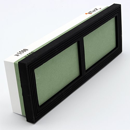 Schleifstein 600 – 1500 Körnung Wasserstein Abziehstein Wetzstein 180 x 60 x 27 mm - 4