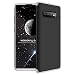 Produktbild MISSDU kompatibel mit Premium Hart PC 360 Grad Hülle Samsung Galaxy S10 plus/10+ Hülle + Nicht enthalten Panzerglas,3 in1 Handytasche Handyhülle Schutzhülle Cover - Blau