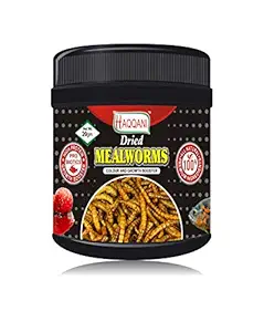 Haqqani Dried Mealworms (20 Gram) | Mealworm Fish Food | Aquarium Fish Food |