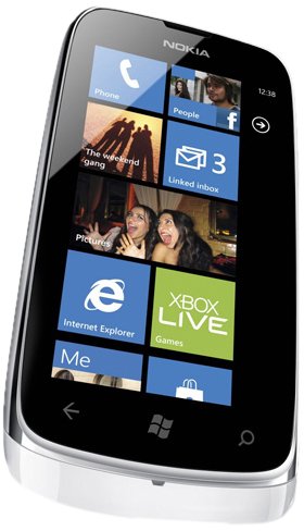 Nokia Lumia 610 Smartphone GSM EDGE WCDMA HSDPA A-GPS Bluetooth Windows 7 5 Blanc