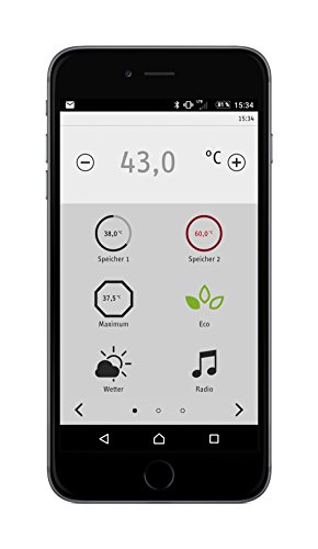 STIEBEL ELTRON DHE Connect 18/21/24, vollelektronischer Durchlauferhitzer, umschaltbar, druckfest, WLAN für Internetradio und Wetter - 5
