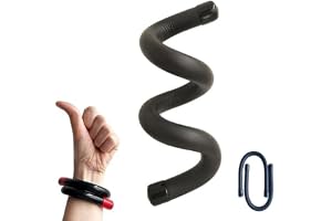 0.45kg Adjustable Steering Wheel Booster,Weight Wristband,360 Degrees Counter Weight Ring,Ergonomic Design,Flexible Shape Car Interior Accessory For Cars,Trucks,Tractors,And Heavy Vehicles