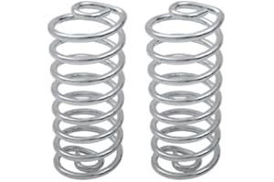 DRAG SPECIALTIES Drag Specialities Motorrad Solositz 5" (13 cm) Sitzfedern (Paar) - Chrome