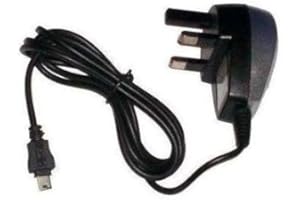 iTechCover® 3 Pin UK Mains/Wall Charger Cable Lead for BINATONE G350 G430 G500 S500 D430 A430 B350 B430 F350 F430 T350 T430 R430 R350 GPS SAT NAV - CE - ROHS - UK Approved