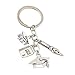 Produktbild Amosfun 2019 Graduation Keychain Notebook Schlüsselanhänger Brieftasche Tasche Anhänger Hängen Ornament Graduation Gift 1 STÜCKE