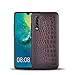 Produktbild ALTRLP Handy Shell Mode Leder Anti-Fall Kompatibel mit Huawei P30Und p30Pro Handyhülle-Brown-P30