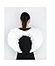Produktbild YOEEKU Engel Flügel aus Federn Kostüm für Halloween Karneval Cosplay Fasching (60*45cm, Weiß)