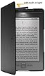 Amazon Kindle Lederhülle mit Leseleuchte, Schwarz (nur geeignet für Kindle)