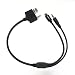 Produktbild lenboes Auto 3,5 mm AUX Audio Music Interface Adapter Kabel mit USB 3.1 der U89 Connector Ladegerät Kabel für Chromebook LG New MacBook Google Nexus für Hyundai Kia
