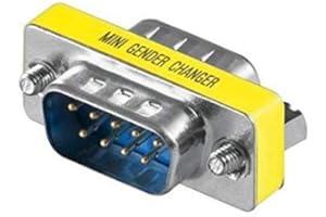 ISTARCOMPUTER Convertisseur Adaptateur DB9 mâle/mâle Serie changeur de Genre