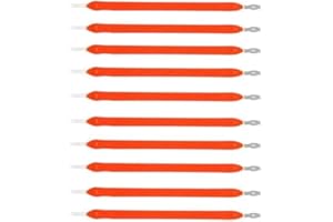CLDAISY 10Pcs Red for Edison Bulb LED Filament Lamp Parts DC3V DC16V LED Chip Incandescent Light Accessories Diode Bulbs for Repair Bulb Tubt Home Tools