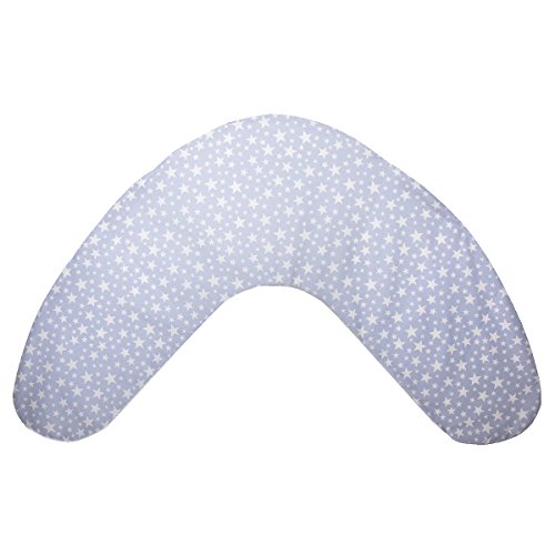 Cambrass Nursing Pillow Cover (127 x 79 cm, Star Blue)