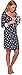 Italian Fashion IF Womens Maternity Night Dress Comet 0111 (Blue, M)