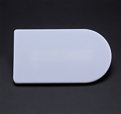 Hosaire Kuchen Glatter Modellierwerkzeug Marzipan DIY Backen Werkzeuge Kunststoff Kuchen dekorieren,Weiss - 8