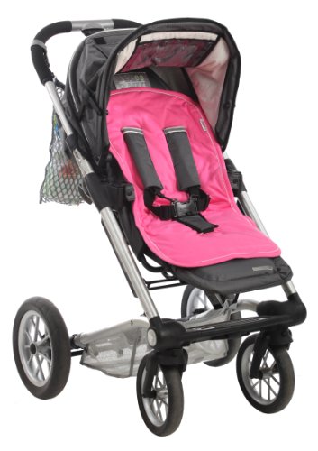 Minene Universal Pushchair Stroller Pram Buggy Liner Footmuff Cosytoes Car Seat (Fuchsia)