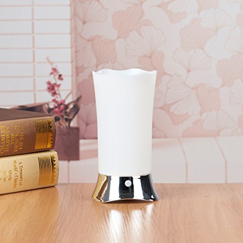 ZEEFO Tischlampe Drahtlose PIR Bewegungssensor – LED – Nachtlampe, kinder Nachtlicht Lampe mit Innen / Außenbatterien Die durch Bewegung aktivierte tragbare Sicherheitstischlampe für Kinder, schlafraum, Badezimmer, Korridor, Küchen, Treppenstufen - 9