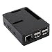 CJRSLRB Raspberry Pi 2 Case Raspberry Pi B Case Black Case Box Enclosure for Raspberry Pi 2 Model B and Raspberry Pi B Black RS.1584.00