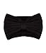 Produktbild YSTRDY "Winter Damen Stirnband, Kopfband, Strickware, Headwear, Turban, Knoten, elastisch, schwarz (490-487)