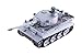 Produktbild XciteRC 35505000 Ferngesteuerter RC Panzer Modellpanzer Tiger I - Ready to Race Sound and Smoke 1:16
