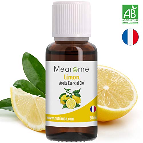 Aceite Esencial De Limón Puro 30 ml Aceite Esencial Aromaterapia Bio Quimitipado Lemon Oil Terapéutico Ideal Humidificador Ultrasónico Aromaterapia Anticaspa