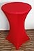 Produktbild Stehtisch Husse Stretch Stehtischhusse 70 - 75 cm rot Stretchhusse dehnbar elastisch