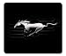 Produktbild Mouse pads,(Black)10 X 12 X 0.12in,[Natural rubber,Precision Fabric]Personality Desings Gaming Mouse Pad,surface of the polyester¡êprevent deformation- Ford Mustang Emblem