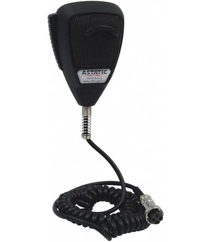 Micro Karaoke Adulte Astatic 302-AST878DM CB Microphone De Bureau, Noir, Auxiliaire Blue Yeti