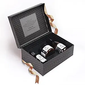 The Man Company Beard Care Kit | Beard Growth Oil (30ml), Beard Hair Wash (100ml), Beard Wax (50gm) | Almond & Thyme Natural Oils, Vitamin E | Soften, Strengthen, Nourishes | Daily Care Gift Pack for Men