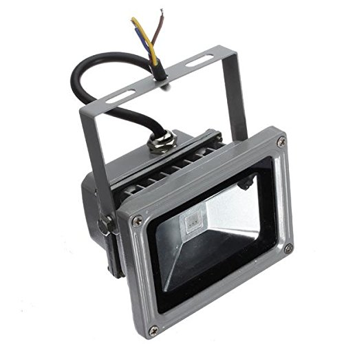 MVPower® 2 St. 10W RGB LED Strahler Wasserdicht IP65 In- und Outdoor Grau Gehäuse mit Fernbedienung Memory Funktion Farbwechsel LED-Fluter Scheinwerfer Außenbeleuchtung - 5