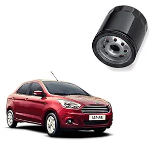 Auto Spare World Engine Oil Filter for Ford Figo Aspire 2015-2018 Petrol Set of 1 Pcs.