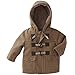 Milanao Baby Infant Toddler Boys Winter Horn Button Hooded Coat Outerwear Jacket 1-6T