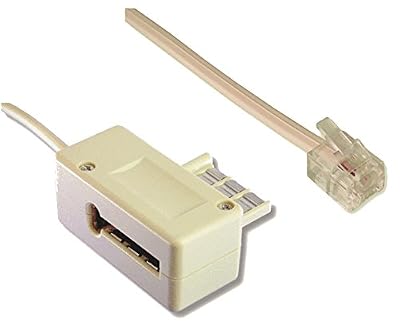 Waytex Cordon téléphone RJ11/gigogne M/F 5.00M