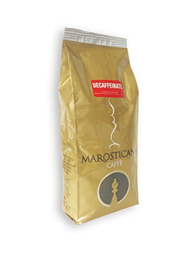 500gr Original italienischer BIO Röstkaffee Marosticana Caffè - chemiefrei entkoffeiniert - Honduras Monoarabica - ganze Bohnen - fairer Handel- säurearm - sehr bekömmlich