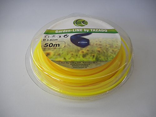 PROFI FADENKOPF DOPPELFADENKOPF m. Tippautomatik MOTORSENSE. AutoCut 25-2. passend für STIHL. Fadenspule wieder aufladbar. + 50m Ersatzfaden 6-Kant 3mm Mähfaden Faden Fadenkopf Motorsense Freischneider - 4