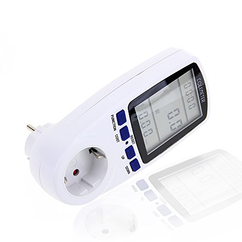 COLEMETER Energiekosten Messgerät Intelligente Stromzähler Energy Cost Meter Verbrauchsmessung Watt Volt Zähler Stromverbrauch Steckdose Strommesser - 2