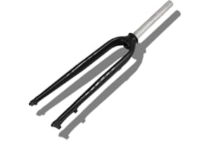 LHHL Mountain Bike Rigid Forks 26" 27.5" 29" Aluminum Alloy Fork 28.6mm In XC Alloy Forks Disc Brake Bicycle Lightweight Front Fork Threadless Straight Tube For MTB Road Bikes