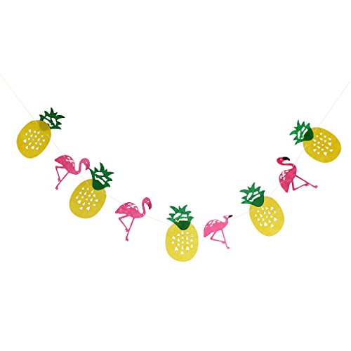 Gazechimp Tropische Ananas Banner Girlande Sommer Party Dekor - 4