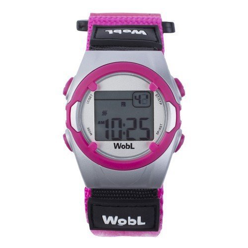 Die WobL Watch - die Erinnerungsuhr mit 8 Erinnerungsfunktionen fr das Toiletten-Training fr Kinder (Pink)