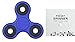 Produktbild Fidget Tri (dreifach) Hand Spinner - Finger Spielzeug für Kinder und Erwachsene (Blau) – Prime Amazon Versand in 1-2 Tage - High Quality by Secret Essentials