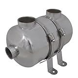 El tubo liso y el diseño de la cárcasa permite al agua que corra a través del intercambiador de calor a una velocidad alta, lo que maximiza la transferencia de calor.
