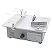 Price comparison product image NovelLife Mini Hobby Table Saw Handmade Woodworking Bench Saw DIY Model Crafts Cutting Tool with Power Adapter 4 Inch Alloy Circular Saw Blade