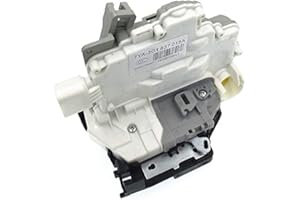 HZTWFC Nouvelle serrure de porte côté conducteur avant gauche OEM # 3C1837015A 8J1837015A 3C1837015B pour VW Passat - Seat - Skoda