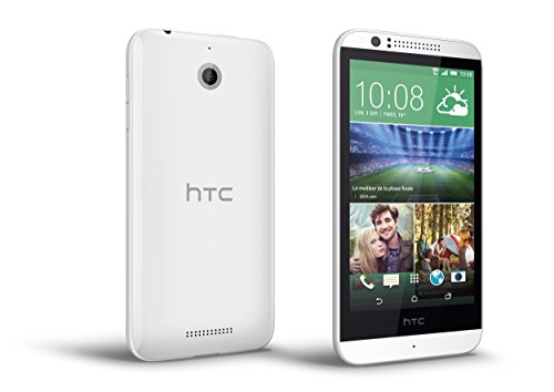 HTC Desire 510 Smartphone d  bloqu   4G  Ecran   4 7 pouces - 8 Go - Android 4 4 KitKat  Blanc