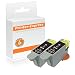 Produktbild Printer-Express XL Druckerpatronen 2er Set Schwarz 860 Seiten ersetzt Samsung INK-M210, INK-M210/ELS, INKM210, INK-M215, INK-M215/ELS, INKM215 mit neuem Chip 100% funktionsfähige Tintefüllstandsanzeige für Samsung CJX-1000 CJX-1050 CJX-1050W CJX-2000 CJX-2000FW / CJX1000 CJX1050 CJX1050W CJX2000 CJX2000FW Drucker