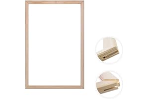 YEESAM ART DIY Rahmen für Leinwand Gemälde, DIY Rahmen Kit für Diamantmalerei Kreuzstich Malen nach Zahlen Kunstwerk, Holzbilderrahmen zum Basteln, einfach zu montieren