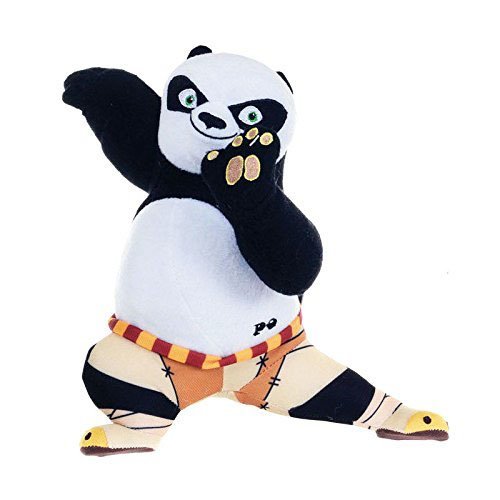 Panda Plüschtier Squashy Podgie | Ca. 25 Cm Groß | Superweich | Dreamworks Lizenz | Kung Fu Panda Motiv